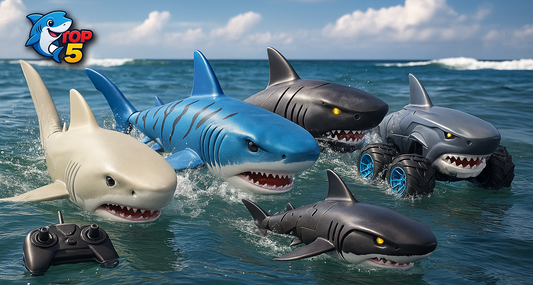 Top 5 des meilleurs requins télécommandés : comparatif et guide d’achat
