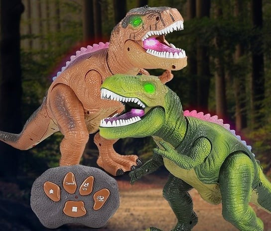 Dinosaure T-Rex Lumineux Télécommandé - RC Télécommandé