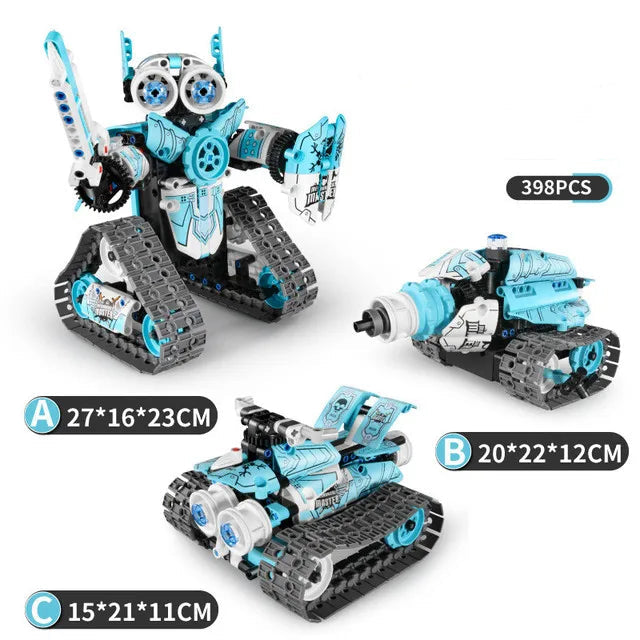 Kit Robot Tank 3 en 1 Télécommandé - RC Télécommandé