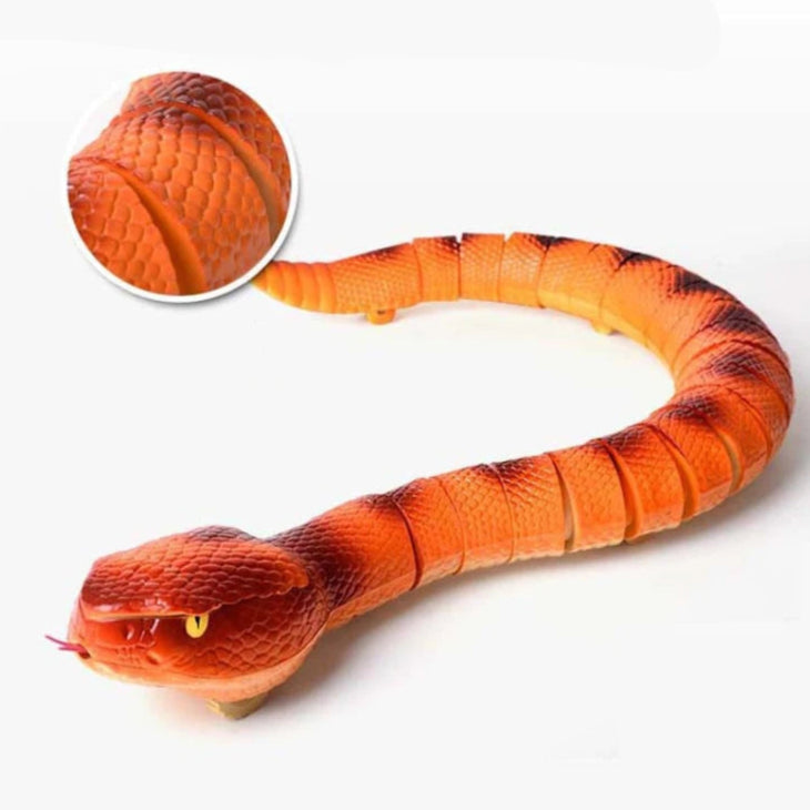 Serpent Cobra Télécommandé 42cm - Jouet Réaliste Avec Télécommande, Langue Rétractable Pour Enfants