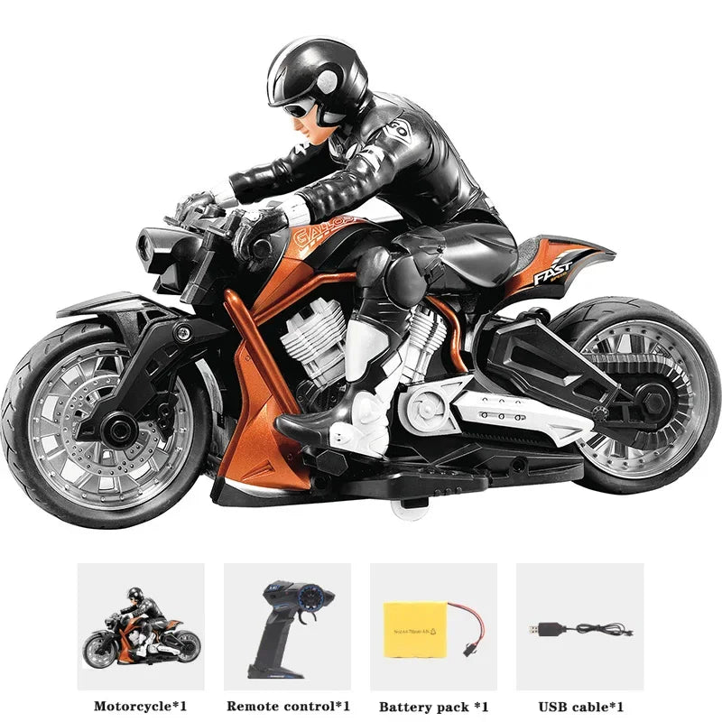 Moto Téléguidée Biker - RC Télécommandé