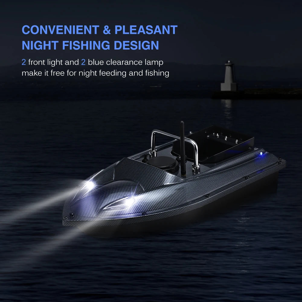 Bateau à Appâts de Pêche Télécommandé - RC Télécommandé