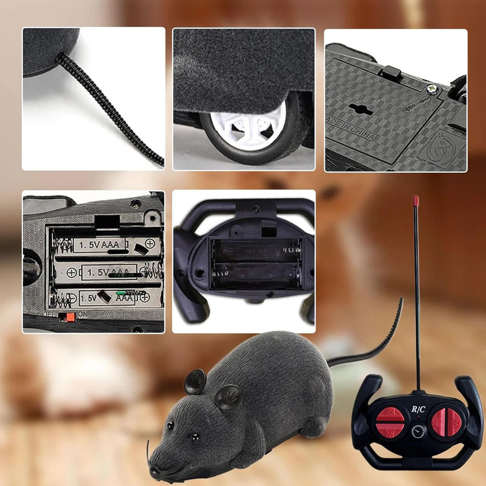 Rat Télécommandé (Jouet pour Chat) - RC Télécommandé