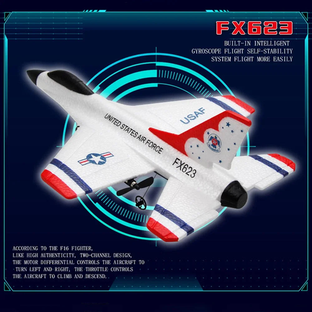 Jouet Avion de Chasse RC - RC Télécommandé