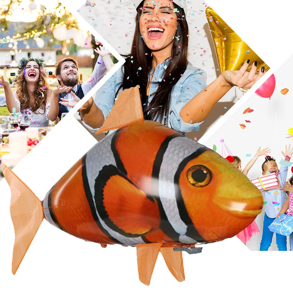 Poisson Volant Gonflable Télécommandé - RC Télécommandé