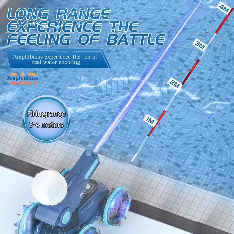 Voiture Canon à Eau Télécommandée