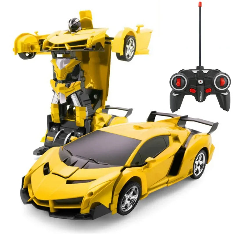 Voiture Robot Transformable Télécommandée - RC Télécommandé