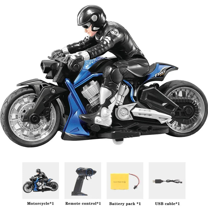Moto Téléguidée Biker - RC Télécommandé