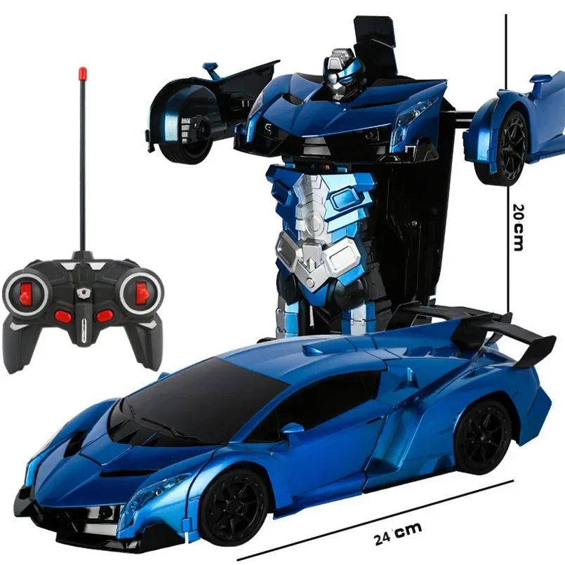 Voiture Robot Transformable Télécommandée - RC Télécommandé