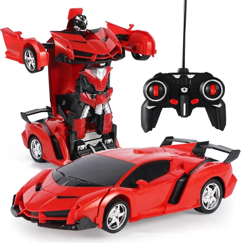 Voiture Robot Transformable Télécommandée - RC Télécommandé
