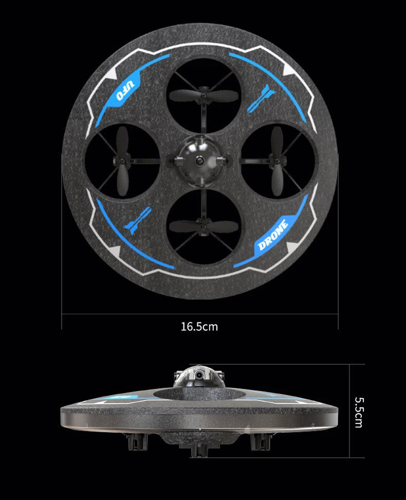Jouet Soucoupe Volante Drone - RC Télécommandé