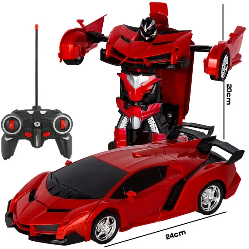 Voiture Robot Transformable Télécommandée - RC Télécommandé