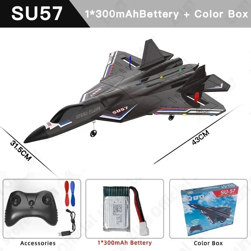 Avion de Chasse Radiocommandé - RC Télécommandé