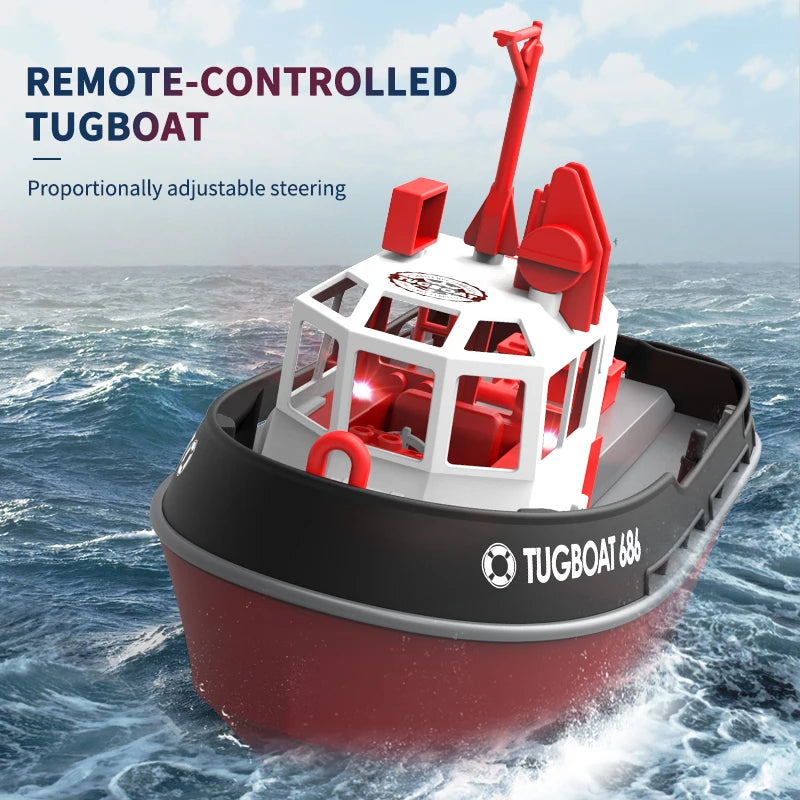 Bateau Remorqueur Télécommandé - RC Télécommandé
