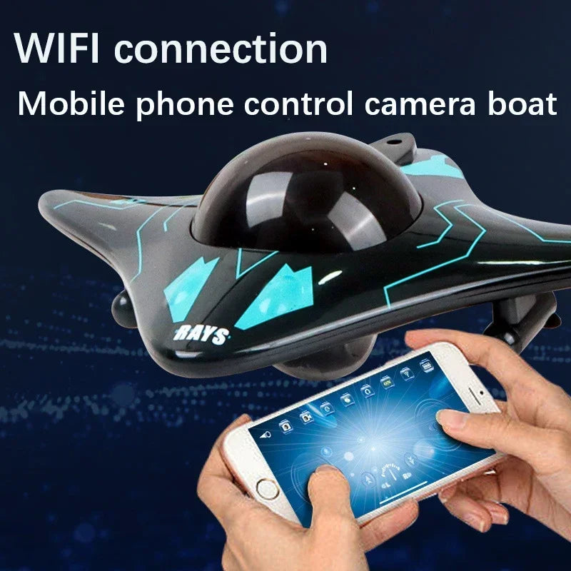 Bateau Sous-Marin RC avec Caméra - RC Télécommandé