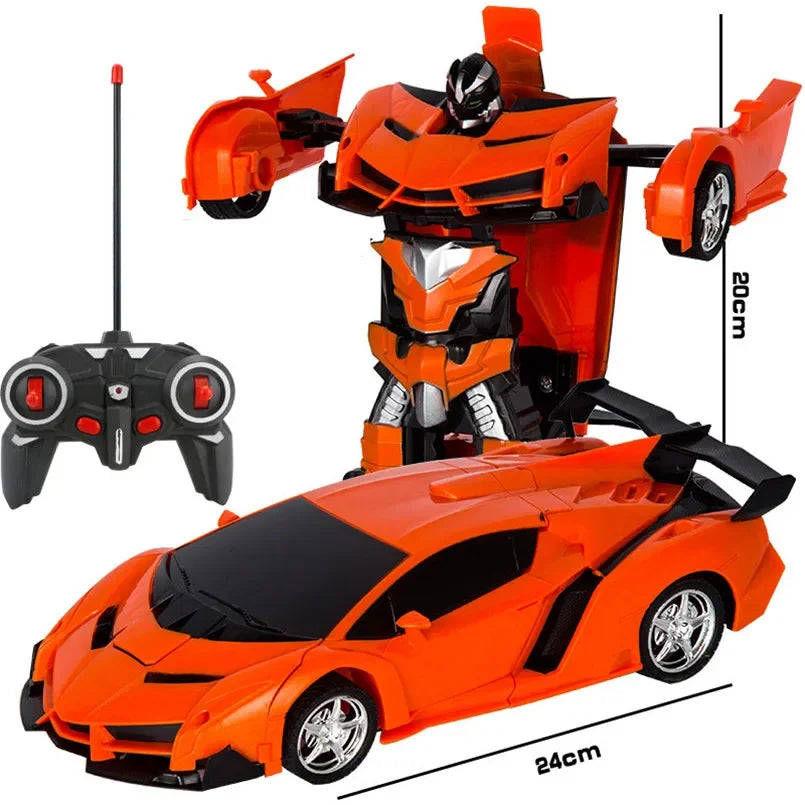 Voiture Robot Transformable Télécommandée - RC Télécommandé