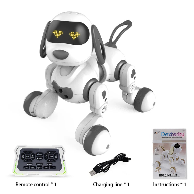 Jouet Chien Robot Radiocommandé - RC Télécommandé