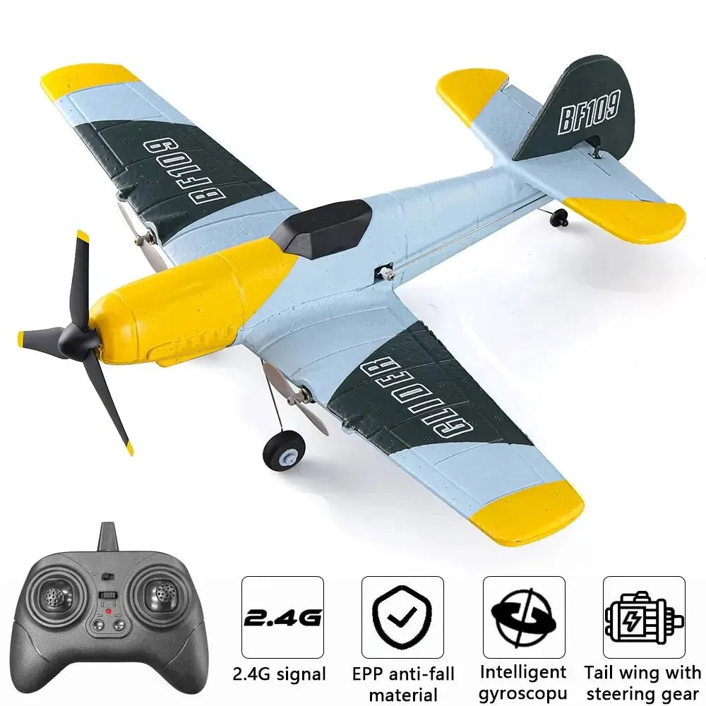 Avion de Chasse BF109 Radiocommandé - RC Télécommandé