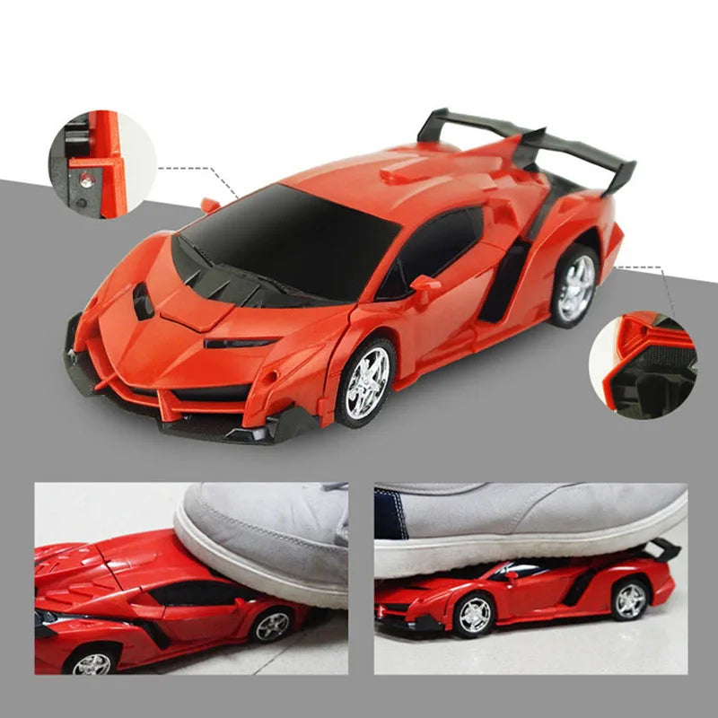 Voiture Robot Transformable Télécommandée - RC Télécommandé