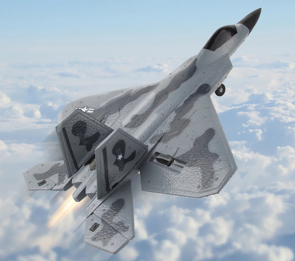 Jouet Avion de Chasse Télécommandé - RC Télécommandé