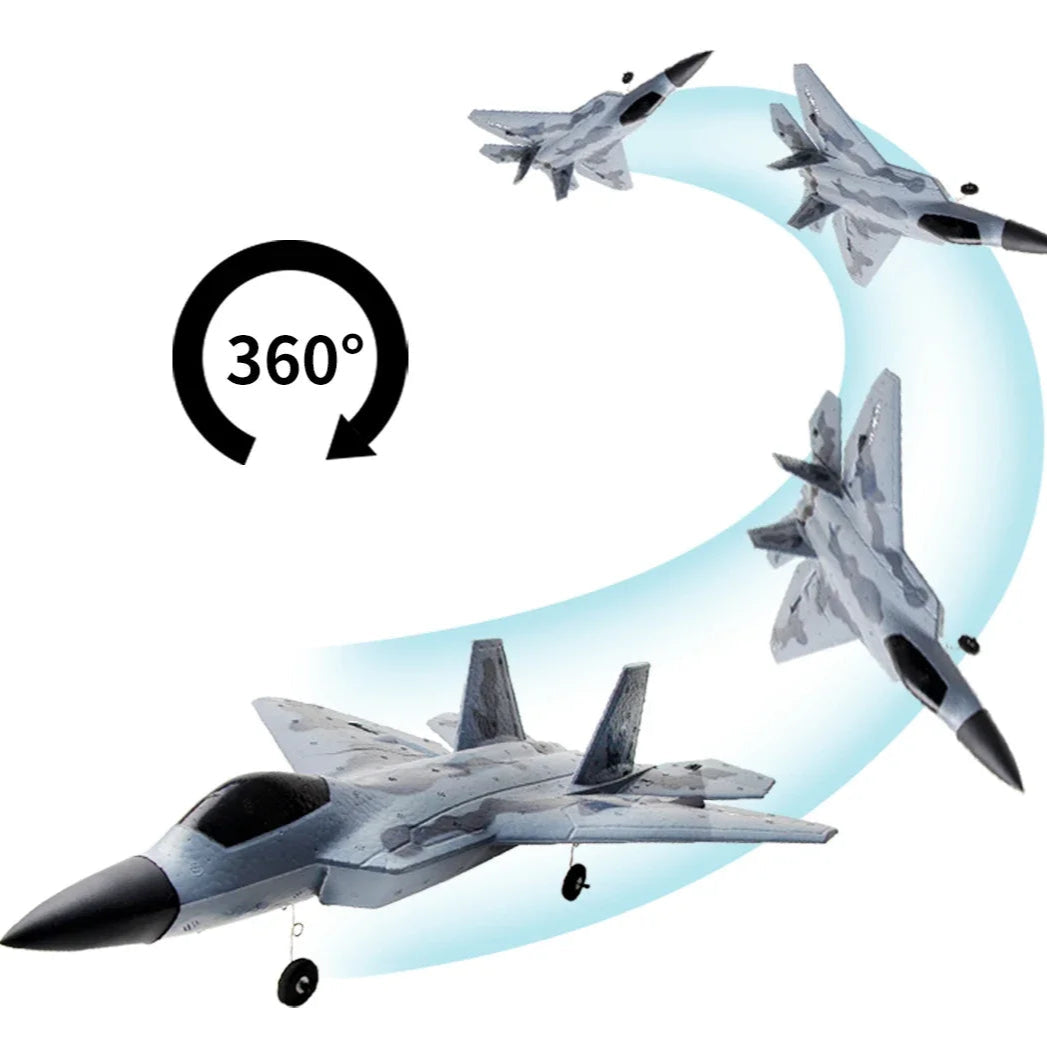 Jouet Avion de Chasse Télécommandé - RC Télécommandé