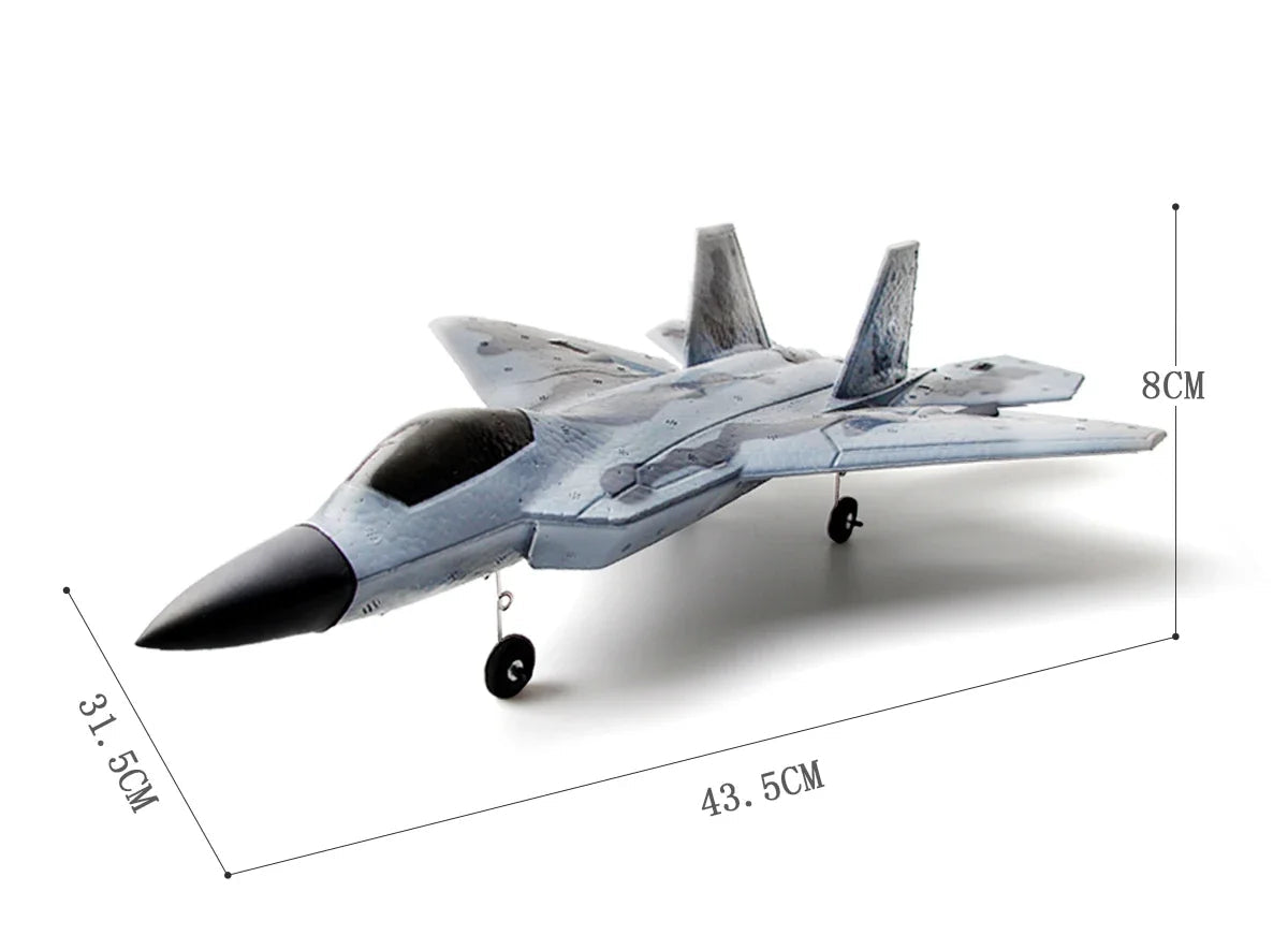 Jouet Avion de Chasse Télécommandé - RC Télécommandé