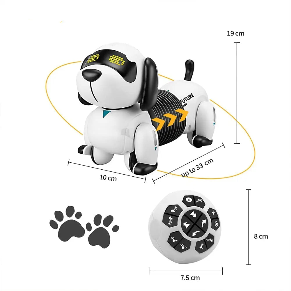 Robot Chien Teckel pour Enfant RC - RC Télécommandé