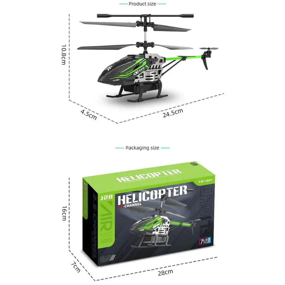 Hélicoptère LED Radiocommandé - RC Télécommandé