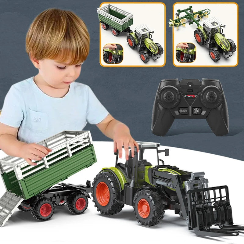 Tracteur John Deere Télécommandé - RC Télécommandé