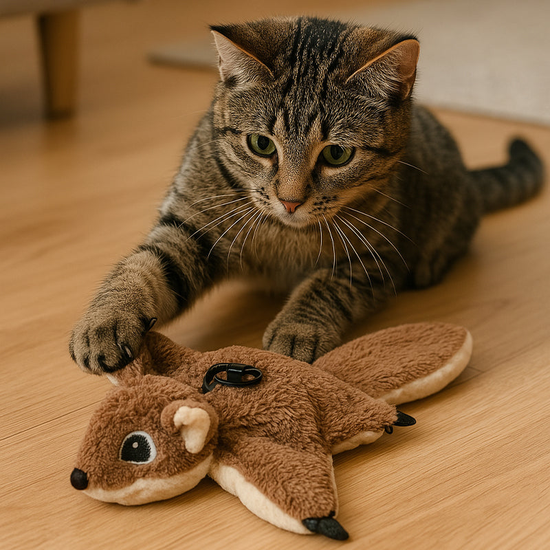Écureuil Télécommandé (Jouet pour Chat) - RC Télécommandé