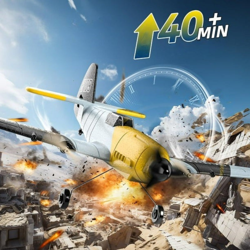 Avion de Chasse BF109 Radiocommandé - RC Télécommandé