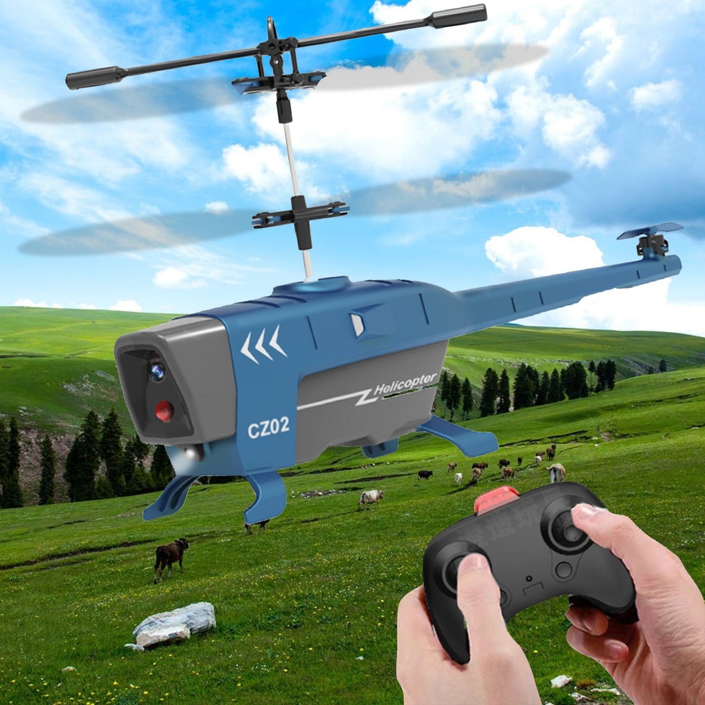 Hélicoptère Télécommandé avec Caméra - RC Télécommandé