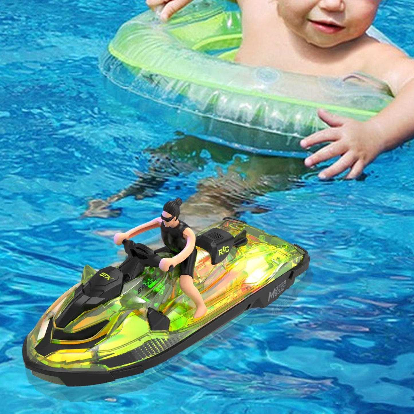 Moto Jet Ski RC - RC Télécommandé