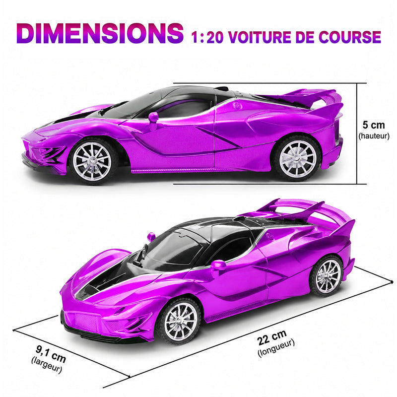 Voiture Télécommandée Violette
