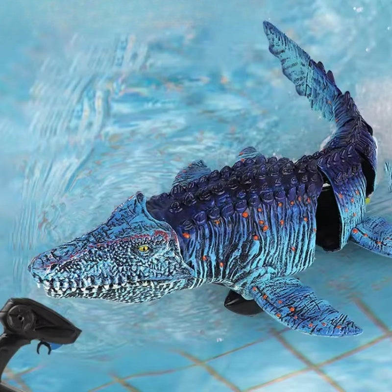 Poisson Dinosaure Mosasaure Télécommandé - RC Télécommandé