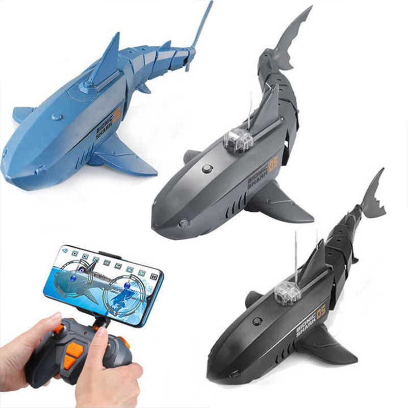 Robot Poisson Télécommandé avec Caméra - RC Télécommandé