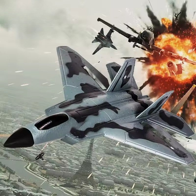 Jouet Avion Militaire RC - RC Télécommandé