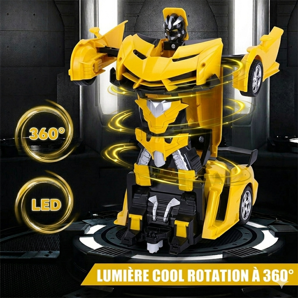 Voiture Robot Transformable Télécommandée - RC Télécommandé