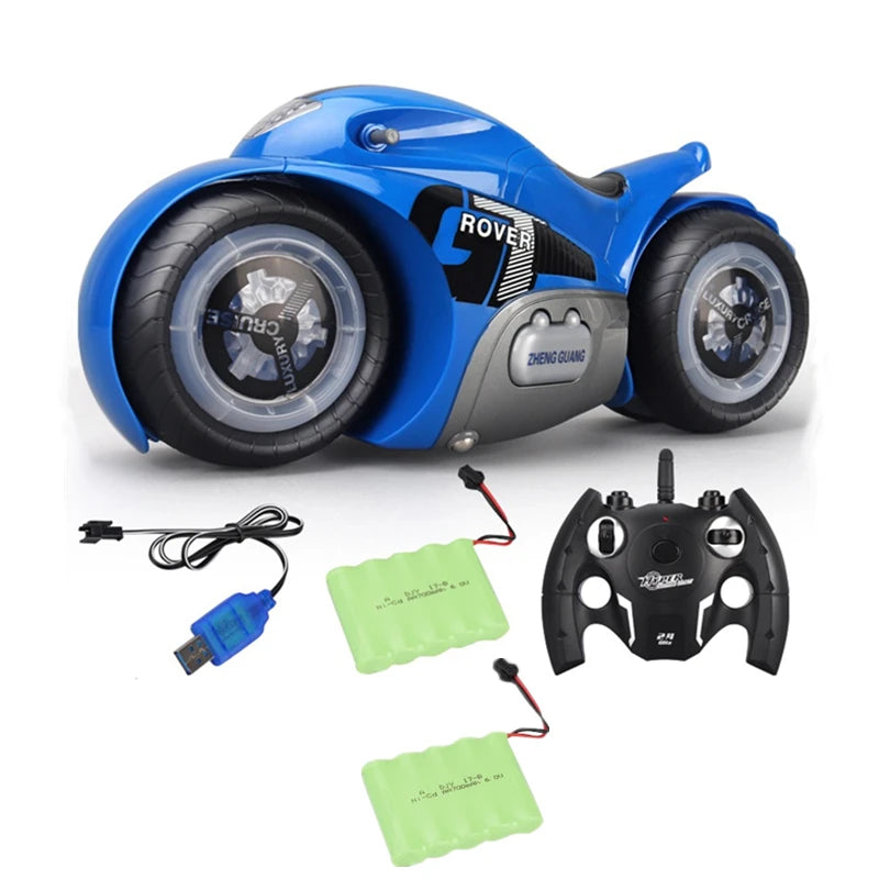 Moto Grande Taille avec Roue Pivotante RC - RC Télécommandé