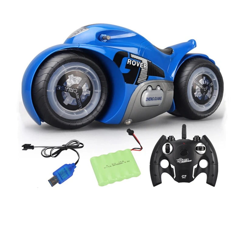 Moto Grande Taille avec Roue Pivotante RC - RC Télécommandé