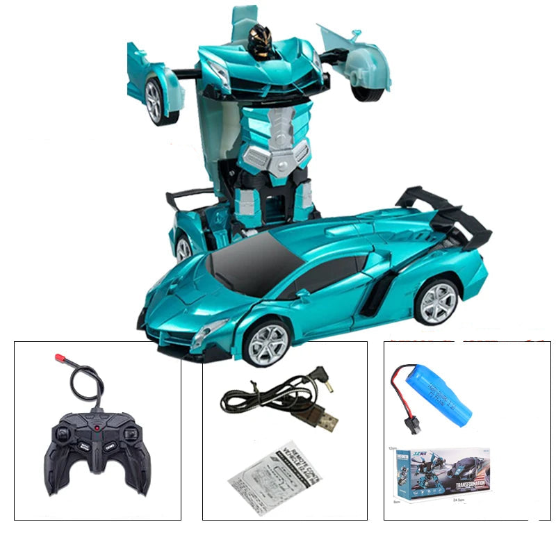 Robot Voiture 2 en 1 Radiocommandé - RC Télécommandé