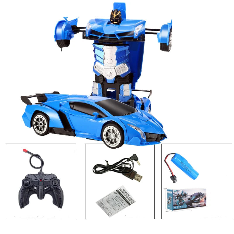 Robot Voiture 2 en 1 Radiocommandé - RC Télécommandé