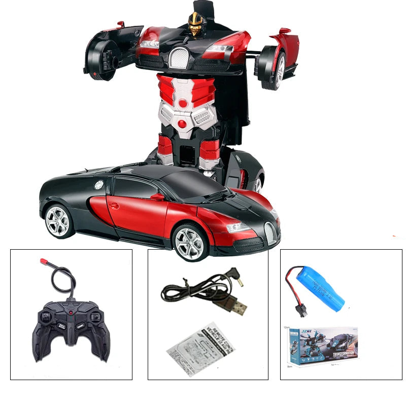 Robot Voiture 2 en 1 Radiocommandé - RC Télécommandé