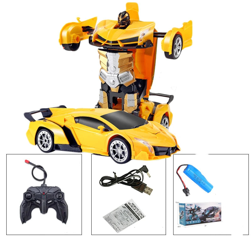 Robot Voiture 2 en 1 Radiocommandé - RC Télécommandé