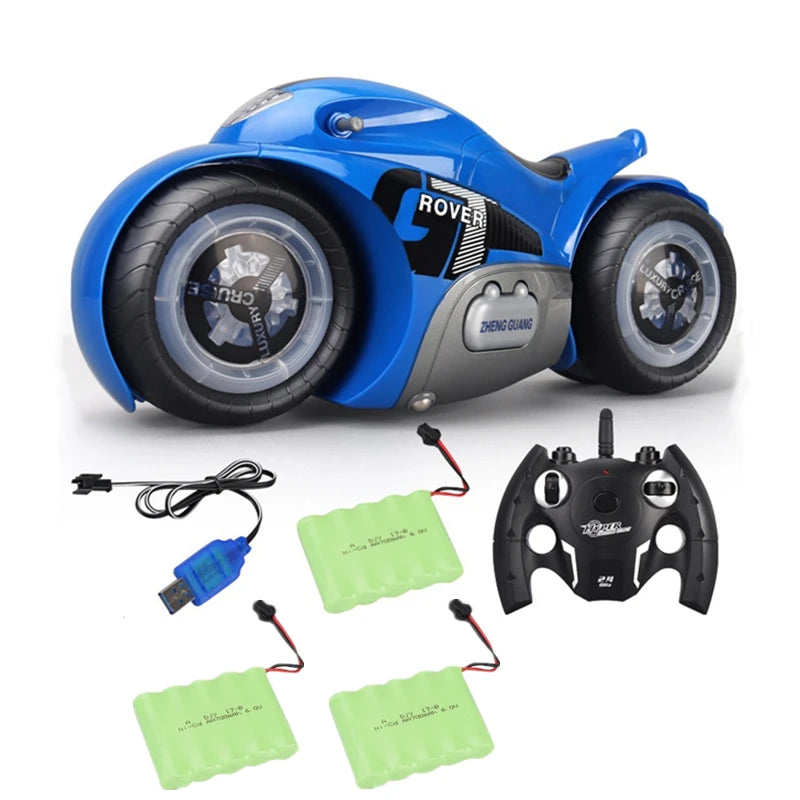 Moto Grande Taille avec Roue Pivotante RC - RC Télécommandé