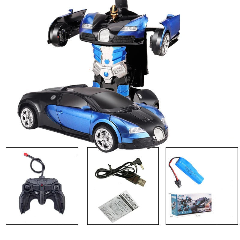 Robot Voiture 2 en 1 Radiocommandé - RC Télécommandé