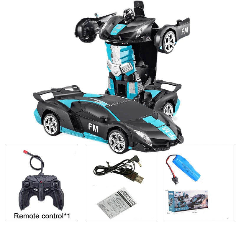 Robot Voiture 2 en 1 Radiocommandé - RC Télécommandé