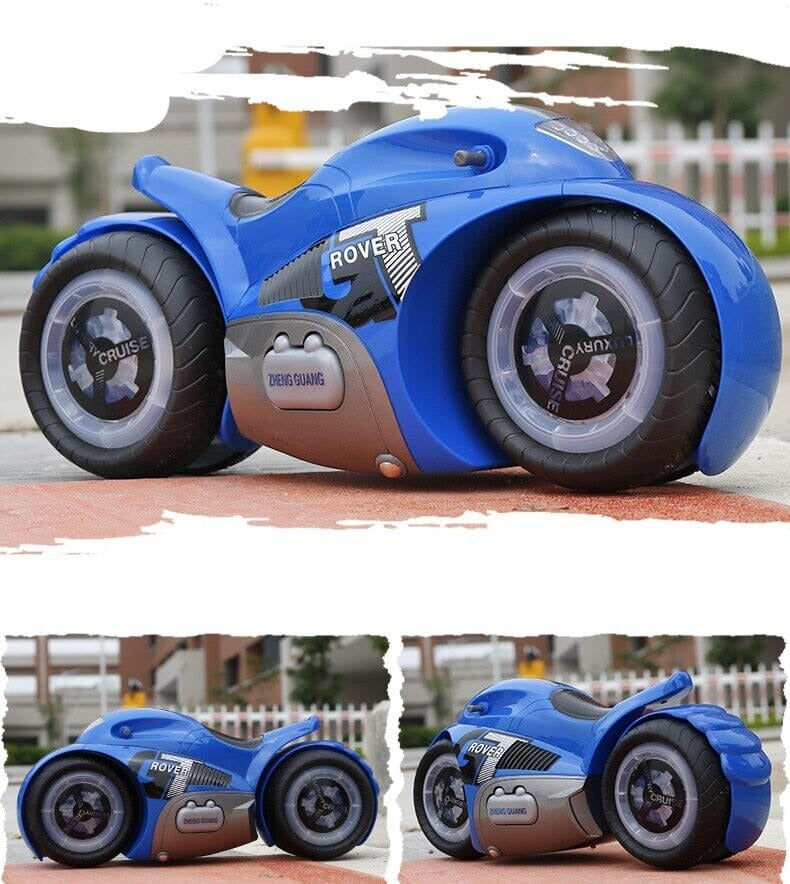 Moto Grande Taille avec Roue Pivotante RC - RC Télécommandé
