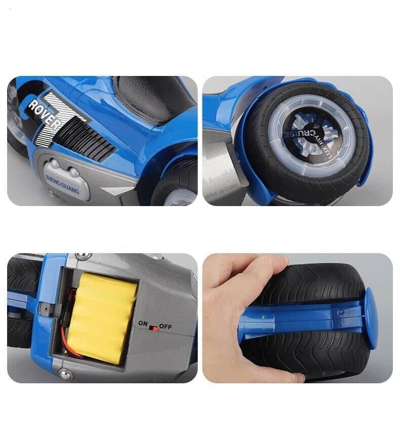 Moto Grande Taille avec Roue Pivotante RC - RC Télécommandé