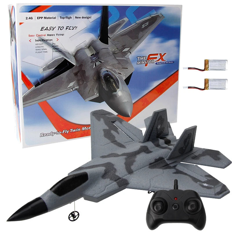 Jouet Avion Militaire RC - RC Télécommandé